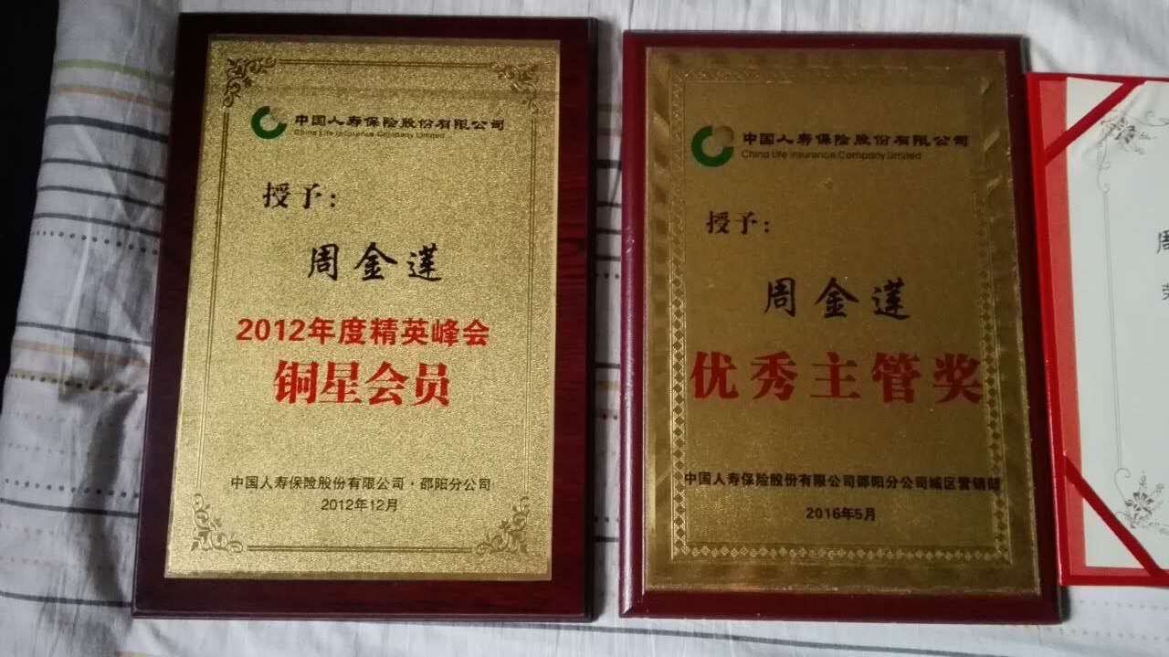 荣誉证书